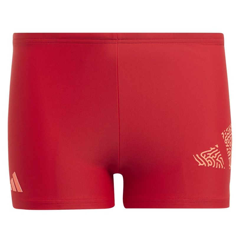 Costume da bagno adidas 3 Bar Log Boxer Jr IC4739