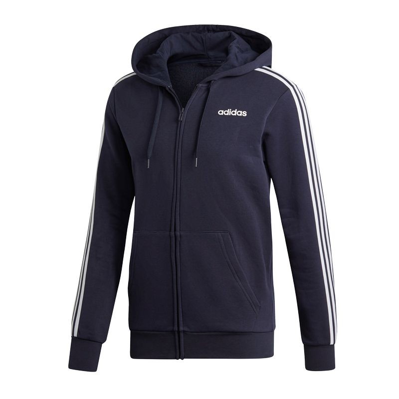 Adidas Essentials 3 Stripes FZ Fleece M DU0475 sweatshirt