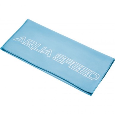 Asciugamano Aqua-speed Dry Flat 200g 50x100 azzurro 02/155