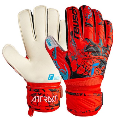 Guanti da portiere Reusch Attrakt Grip Finger Support M 53 70 810 3334