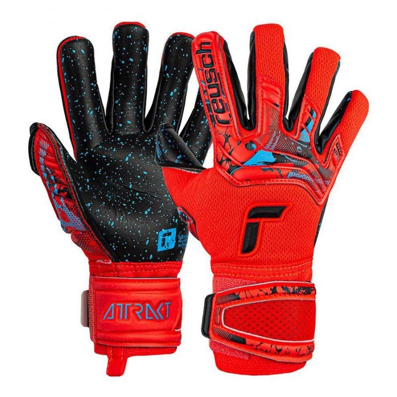 Guanti da portiere Reusch Attrakt Fusion Guardian Jr 5372945-3333