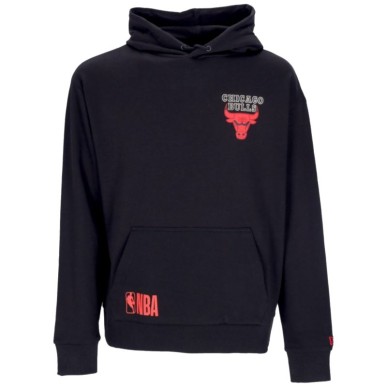 Felpa con cappuccio con logo della squadra dei Chicago Bulls NBA New Era M 60284623