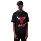 Maglietta New Era NBA Chicago Bulls Script Mesh Tee M 60284738