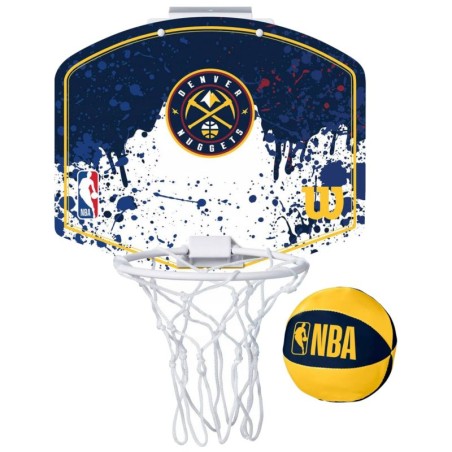 Tabellone da basket Wilson NBA Team Denver Nuggets Mini Hoop WTBA1302DEN