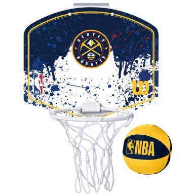 Basketball backboard Wilson NBA Team Denver Nuggets Mini Hoop WTBA1302DEN