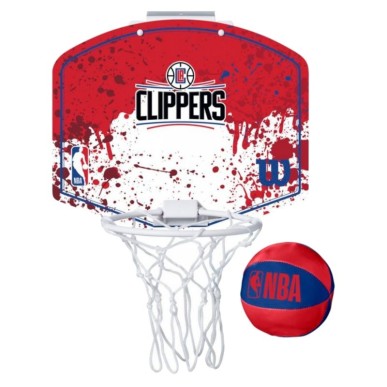 Tabellone da basket Wilson NBA Team Los Angeles Clippers Mini Hoop WTBA1302LAC