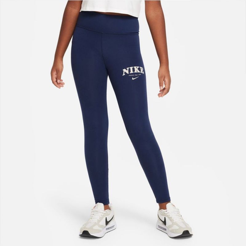 Leggings Nike Sportswear Trend HW Lggng Prnt Jr FD0889-410