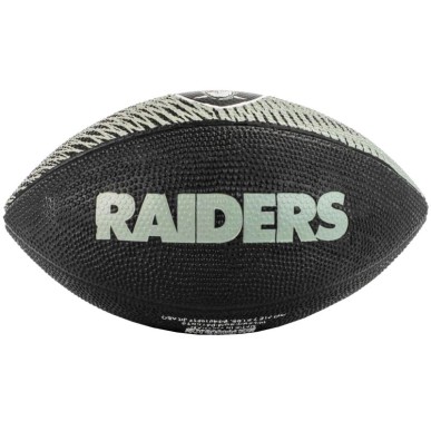 Pallone Wilson NFL Team Tailgate Las Vegas Raiders Jr. Pallone WF4010017XBJR