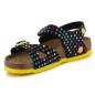 Birkenstock Colorado Rivet Logo Digital Dots Black Jr Sandals 1023611