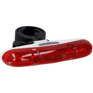 Fanale posteriore per bicicletta a 5 LED Dunlop 249353