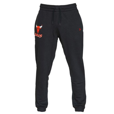 Pantaloni da jogging con logo della squadra NBA Chicago Bulls di New Era M 60284784