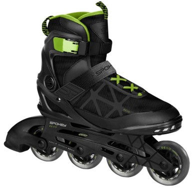 Spokey Revo BK/GR SPK-929432 roller skates, year 38