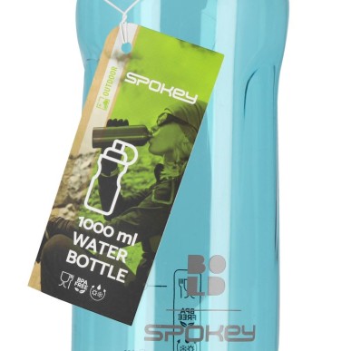 Water bottle - blue Spokey BOLD 1 l bottle 940566