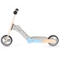 Balance bike and children's scooter 2in1 Spokey WOO-RIDE MULTI 940906 blue