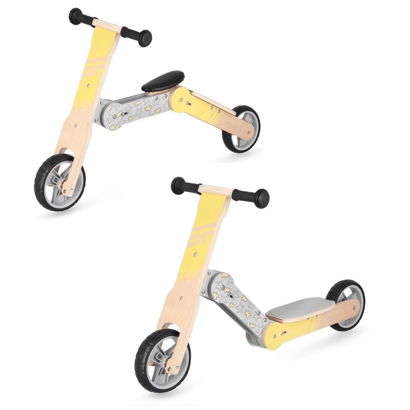 Balance bike and children's scooter 2in1 Spokey WOO-RIDE MULTI 940907