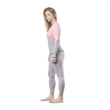 Intimo termoattivo Spokey Flora Set Lady Termo SM VT W 6114300000 grigio e rosa