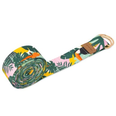 Spokey Home Jungle yoga strap 941959