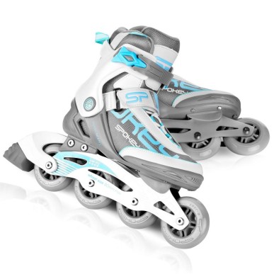 Inline skates Spokey Prime Pro WH/TQ 37 926965