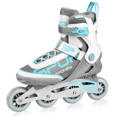 Inline skates Spokey Prime Pro WH/TQ 38 926966