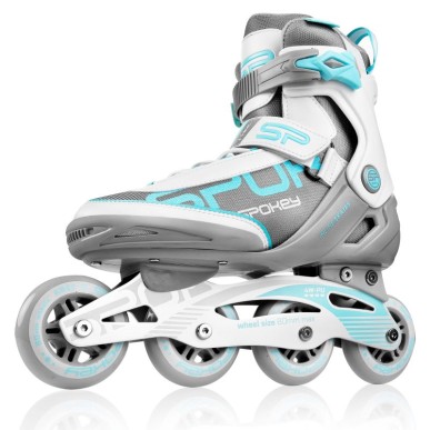 Inline skates Spokey Prime Pro WH/TQ 38 926966