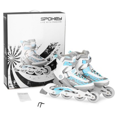 Inline skates Spokey Prime Pro WH/TQ 38 926966