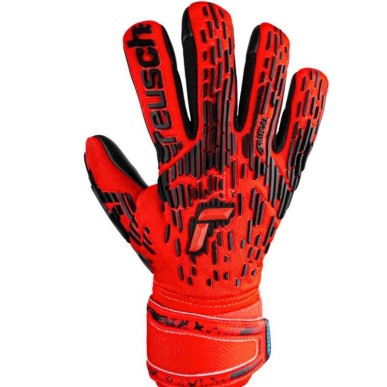 Guanti da portiere Reusch Attrakt Freegel Silver Finger Support Jr 5372230 3333