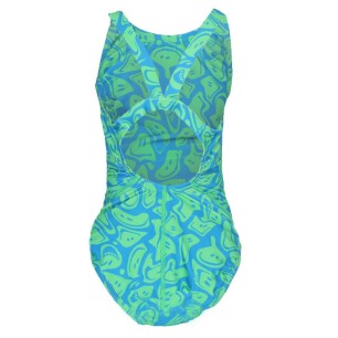 Costume da bagno Nike Hydrastrong Multiple Print Jr NESSD045-380