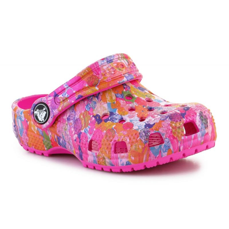 Zoccoli Crocs Classic Hyper Real Jr. 208451-90H