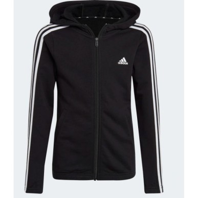 Sweatshirt adidas Essentials 3 Stripes Full-Zip Hoodie Jr. IC3634