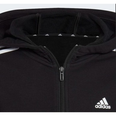 Sweatshirt adidas Essentials 3 Stripes Full-Zip Hoodie Jr. IC3634