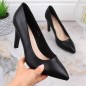 Heeled pumps Sergio Leone W SK415A black