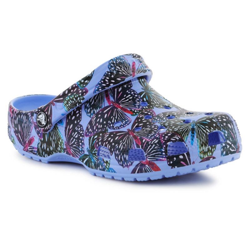 Ciabatte Crocs Classic Butterfly zoccolo moon W 208257-5Q7