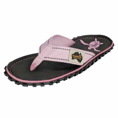 Gumbies Islander Canvas Flip Flops W G-IS-WN-GRTU