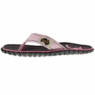 Gumbies Islander Canvas Flip Flops W G-IS-WN-GRTU