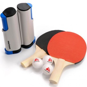 Meteor Rollnet set da ping pong 2 racchette 3 palline 15042