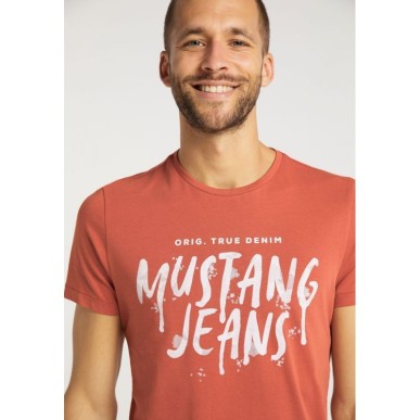 Mustang Aaron C Print M 1009531 7103 T-shirt