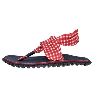 Gumbies Slingback Flip Flops W G-SB-WN-PICNIC