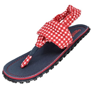 Gumbies Slingback Flip Flops W G-SB-WN-PICNIC