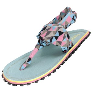 Gumbies Slingback Flip Flops W G-SB-WN-GEOM