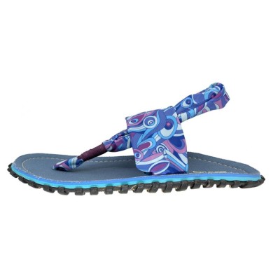 Gumbies Slingback Flip Flops W G-SB-WN-PEAC