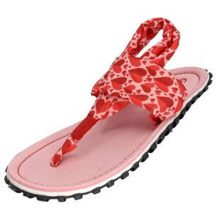 Gumbies Slingback Flip Flops W G-SB-WN-LVHR