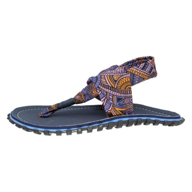 Gumbies Slingback Flip Flops W G-SB-WN-AZTEC