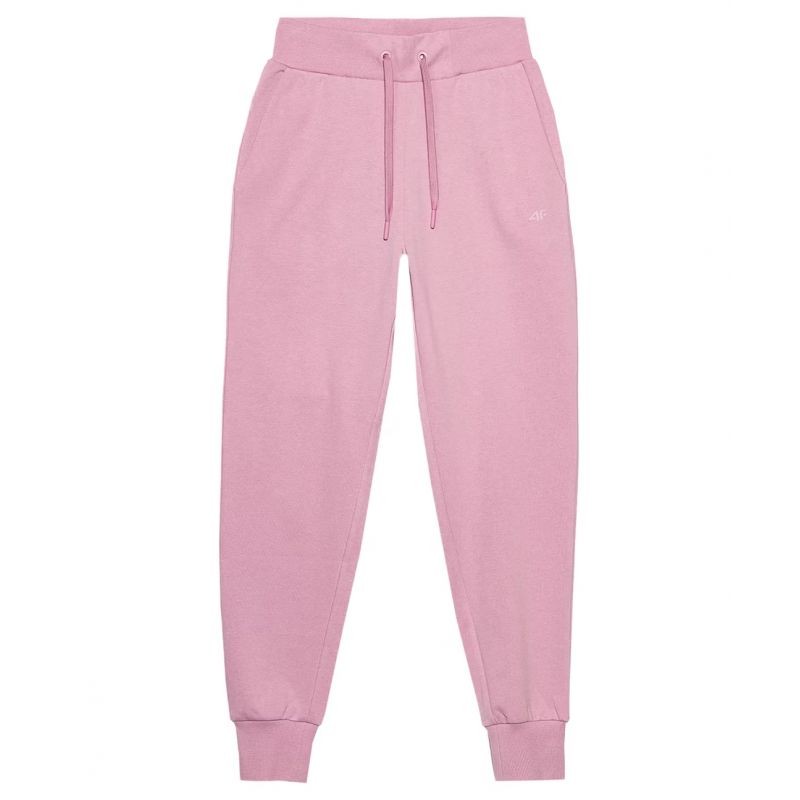 Trousers 4F W 4FSS23TTROF229 light pink