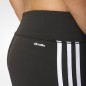 Pantaloni da allenamento Adidas Designed 2 Move 3-Stripes Tights 3/4 W BQ2045