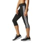 Pantaloni da allenamento Adidas Designed 2 Move 3-Stripes Tights 3/4 W BQ2045