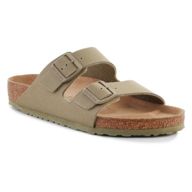 Ciabatte Birkenstock Rivet Logo Vegan Canvas Faded M 1023958