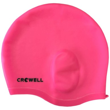 Swimming cap Crowell Ucho Bora pink col.5