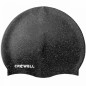 Silicone swimming cap Crowell Recycling Pearl black col.1