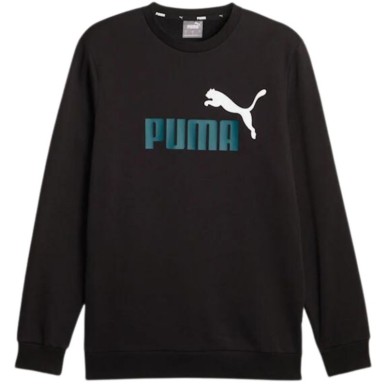 Felpa Puma ESS+ 2 Col Big Logo Crew FL M 586762 75