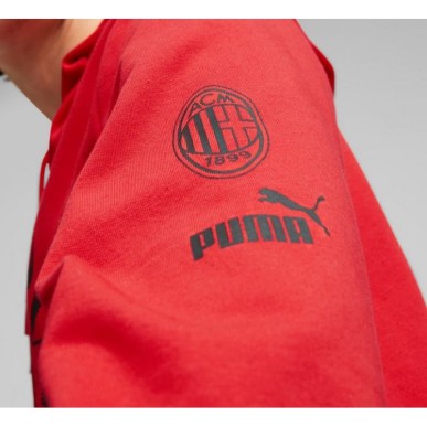 Sweatshirt Puma AC Milan FtbCore Graphic Hoody M 772316-01